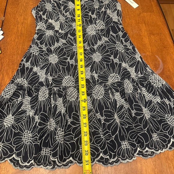 Mustard Seed Black and White Floral Mini Dress - Picture 10 of 10